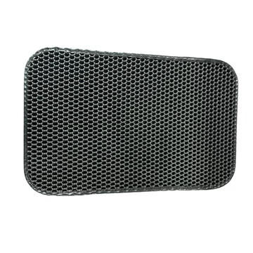 dupla rétegű macska alomszőnyeg 55x34 cm fekete