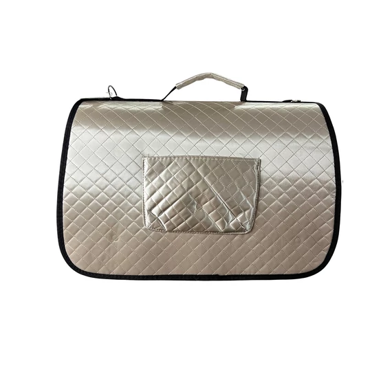 macska hordozó táska oldalsó tároló zsebbel