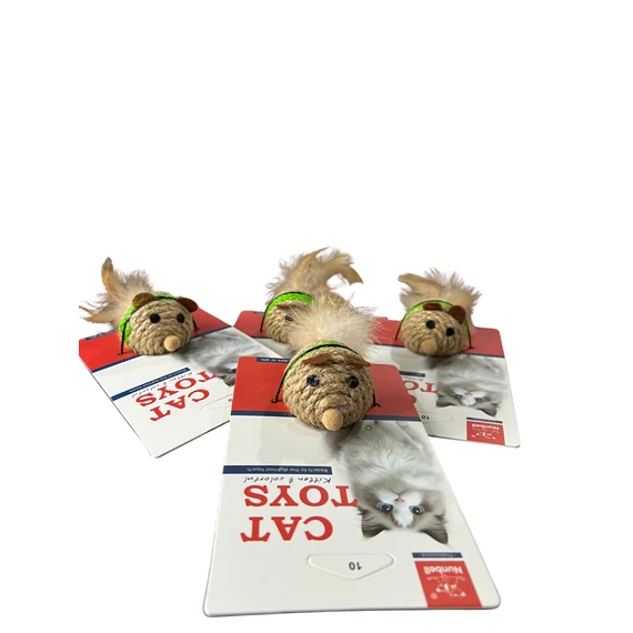 Tollfarkú Egérke – természetes macskajáték