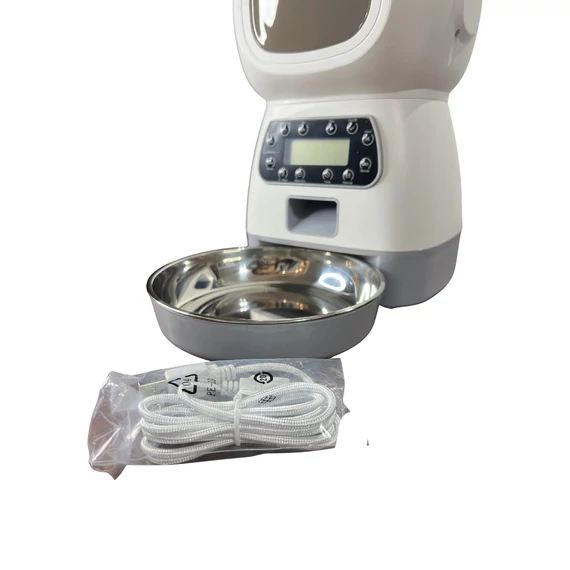 ELF Automatic Pet Feeder – automata etető USB és elemes működéssel