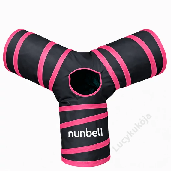 Macska alagút – 3 irányú Y alakú játék (Rózsaszín)