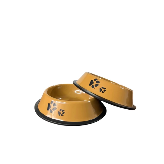 Stabil fémtál- Barna