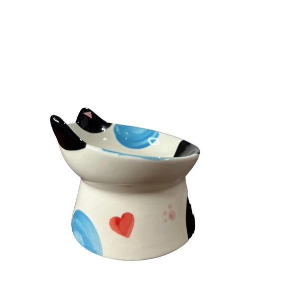 Kerámia tál macskáknak, Emelt 