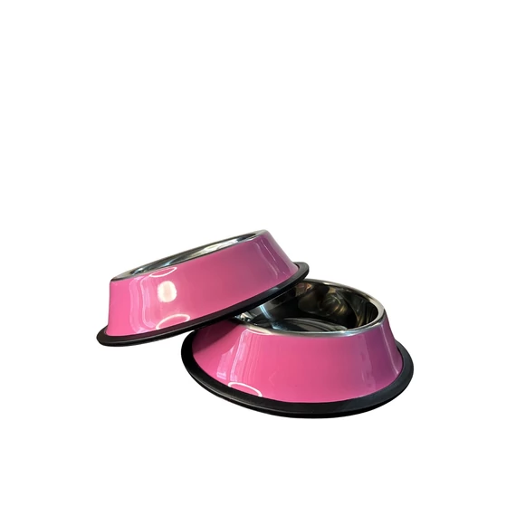 Stabil fémtál- Rózsaszín 