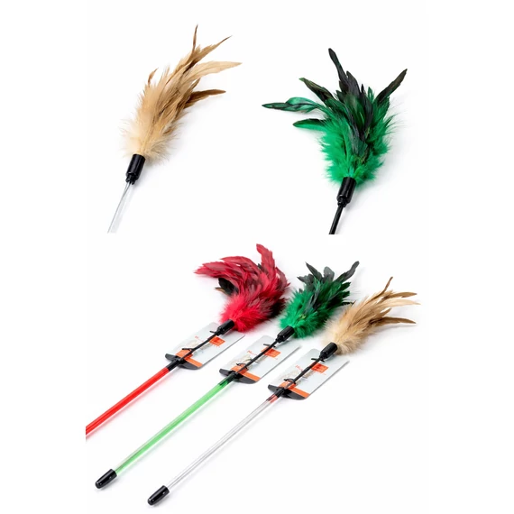 Tollas pálcás macskajáték – interaktív vadászat otthon